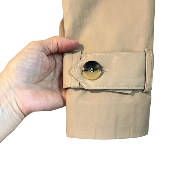 Tommy Hilfiger tan trench belted coat - Picture 4 of 5